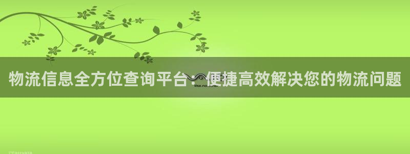 豪门国际退款教程：物流信息全方位查询平台：便捷高效解决您的物